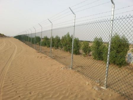 شبك تسوير مزارع الأغنام في السعودية