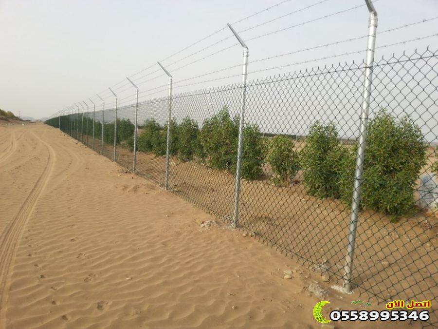 شبك تسوير مزارع الأغنام في السعودية