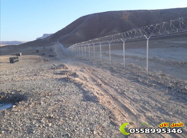 تركيب شبوك حديد وأسوار أمنية للحدائق والمزارع والأراضي شبوك متحركة
